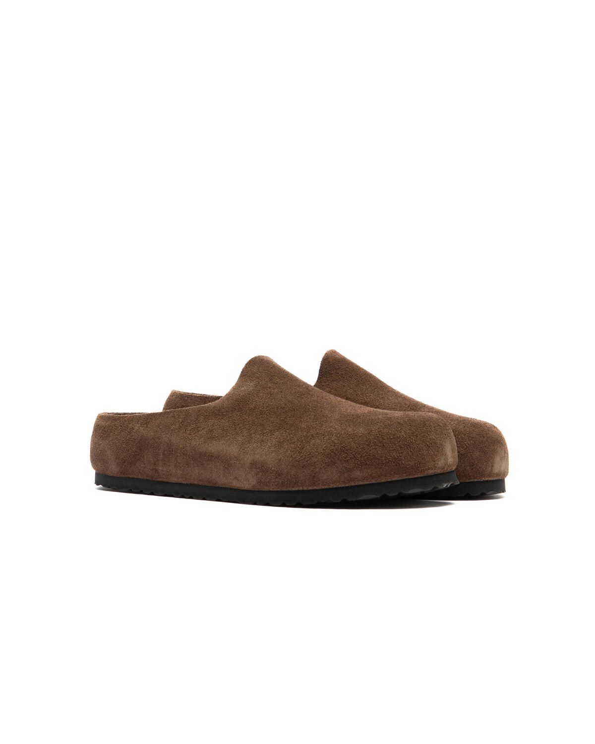 Birkenstock Amsterdam Wrapped Suede Leather (Regular Fit
